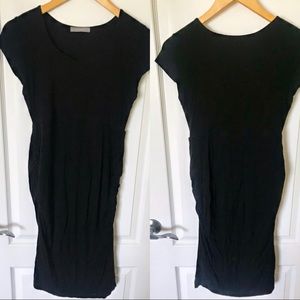 Lovappella Black Maternity Dress